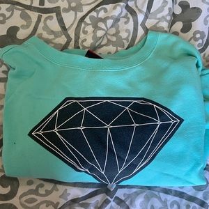 Diamond Teal Sweatshirt